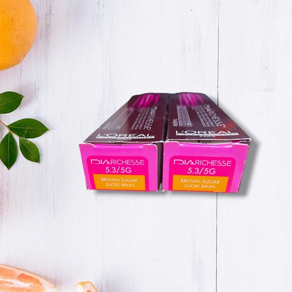 L'Oreal Professionnel DIARichesse 2 Tubes Ammonia-Free Sugar Brown 5.3/5G - Picture 2 of 16